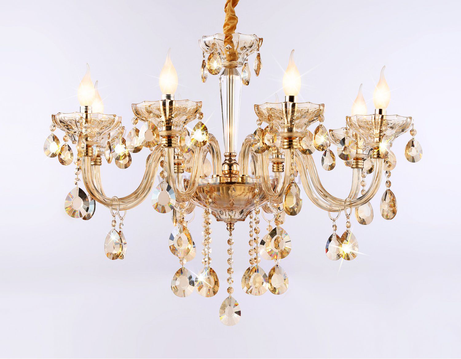 Подвесная классическая люстра с хрусталем Ambrella TR4907 TR