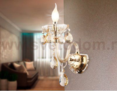 Настенный классический светильник с хрусталем Ambrella TR4912 TR
