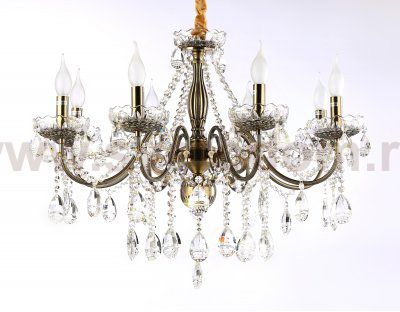 Подвесная классическая люстра с хрусталем Ambrella TR4950 TR