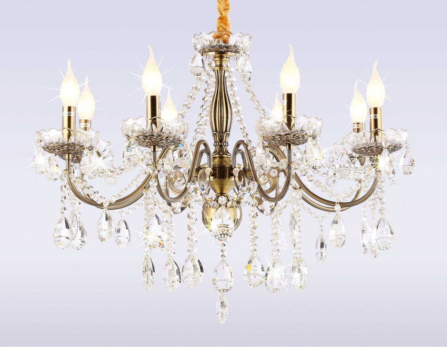 Подвесная классическая люстра с хрусталем Ambrella TR4950 TR