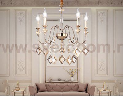 Подвесная люстра с хрусталем Ambrella TR4955 TR