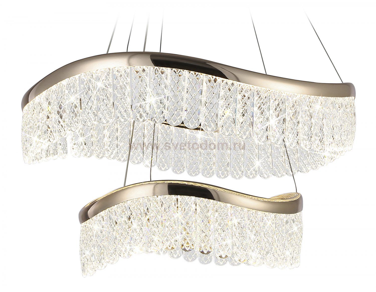 Подвесной светодиодный светильник с хрусталем Ambrella TR49728 TR