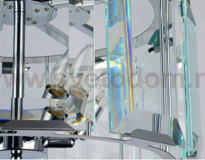 Люстра подвесная Ambrella TR5131 CH/CL хром/прозрачный E14/5 max 40W D500*1000 TRADITIONAL