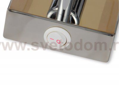 Настенный светильник бра Ambrella TR5155 CH/CL хром/прозрачный E14/1 max 40W 210*130*100 TRADITIONAL