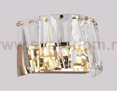 Настенный светильник бра Ambrella TR5176 GD/CL золото/прозрачный E14 max 40W 275*165*155 TRADITIONAL