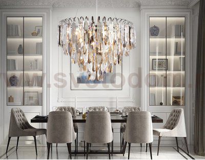 Подвесная люстра с хрусталем Ambrella TR5255 TR