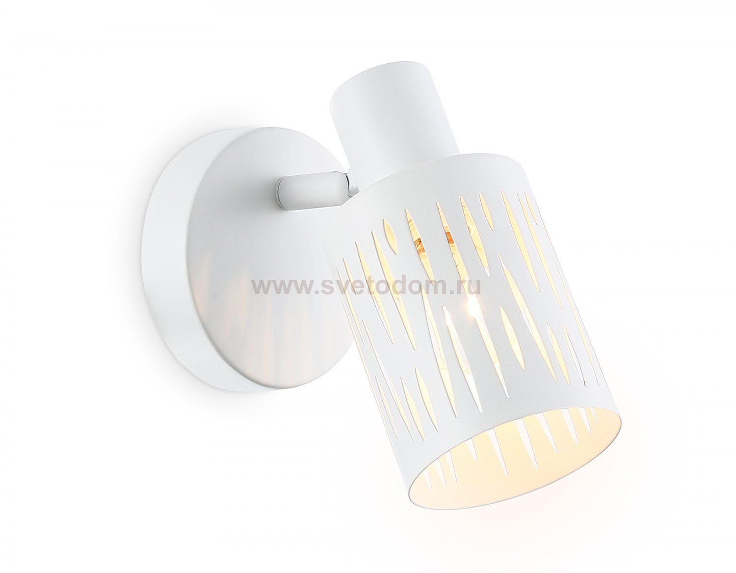 Настенно-потолочный спот в стиле лофт Ambrella TR8663 WH белый E14 max 60W 180*100*150