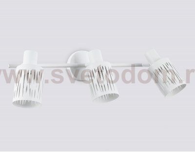 Настенно-потолочный спот в стиле лофт Ambrella TR8665/3 WH белый E14/3 max 60W 560*100*190