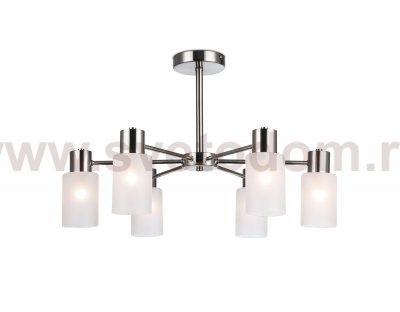 Подвесной светильник Ambrella TR9572/6 SN сатин E14*6 max 40W 620*620*385