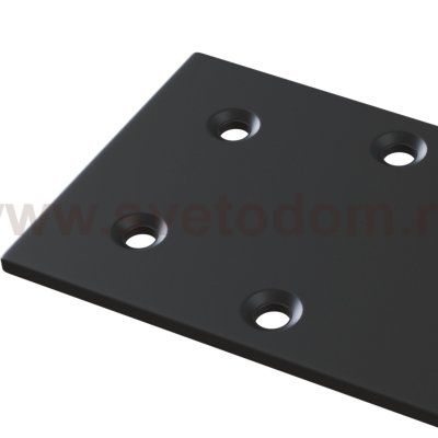 Заглушка для накладного магнитного шинопровода Maytoni TRA004EC-21B Accessories for tracks