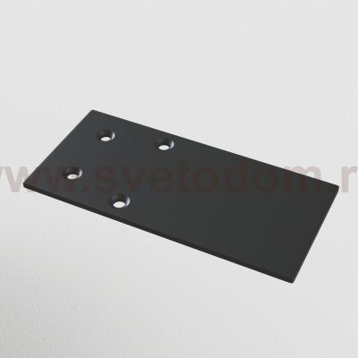 Заглушка для накладного магнитного шинопровода Maytoni TRA004EC-21B Accessories for tracks