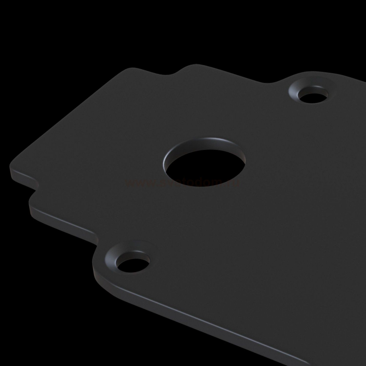 Торцевая заглушка для встраиваемого магнитного шинопровода Maytoni TRA004EC-22B Accessories for tracks