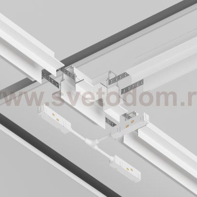 Комплектующие для встраиваемой трековой системы Maytoni TRA010CT-42W Accessories for tracks Gravity