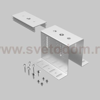 Комплектующие для накладной трековой системы Maytoni TRA010HCB Accessories for tracks Gravity