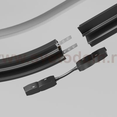 Комплектующие для трековой системы Maytoni TRA034CS-B Accessories for tracks Exility