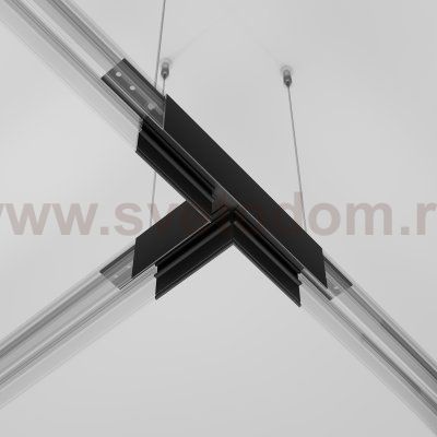Комплектующие для накладной трековой системы Maytoni TRA034CT-41B Accessories for tracks Exility