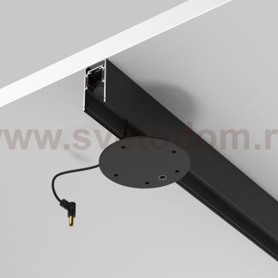 Комплектующие для трековой системы Maytoni TRA034CVC-B Accessories for tracks Exility