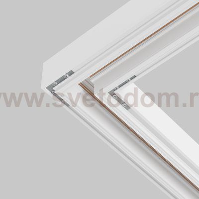 Комплектующие для встраиваемой трековой системы Maytoni TRA034D-CL-42S Accessories for tracks Exility