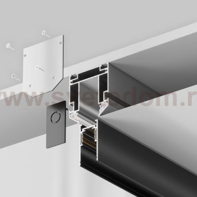 Комплектующие для встраиваемой трековой системы Maytoni TRA034MP-2S-1 Accessories for tracks Exility