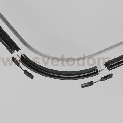 Поворот радиусный для встраиваемой трековой системы Maytoni TRA044-ANGLE Accessories for tracks Exility