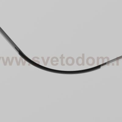 Поворот радиусный для встраиваемой трековой системы Maytoni TRA044-ANGLE Accessories for tracks Exility