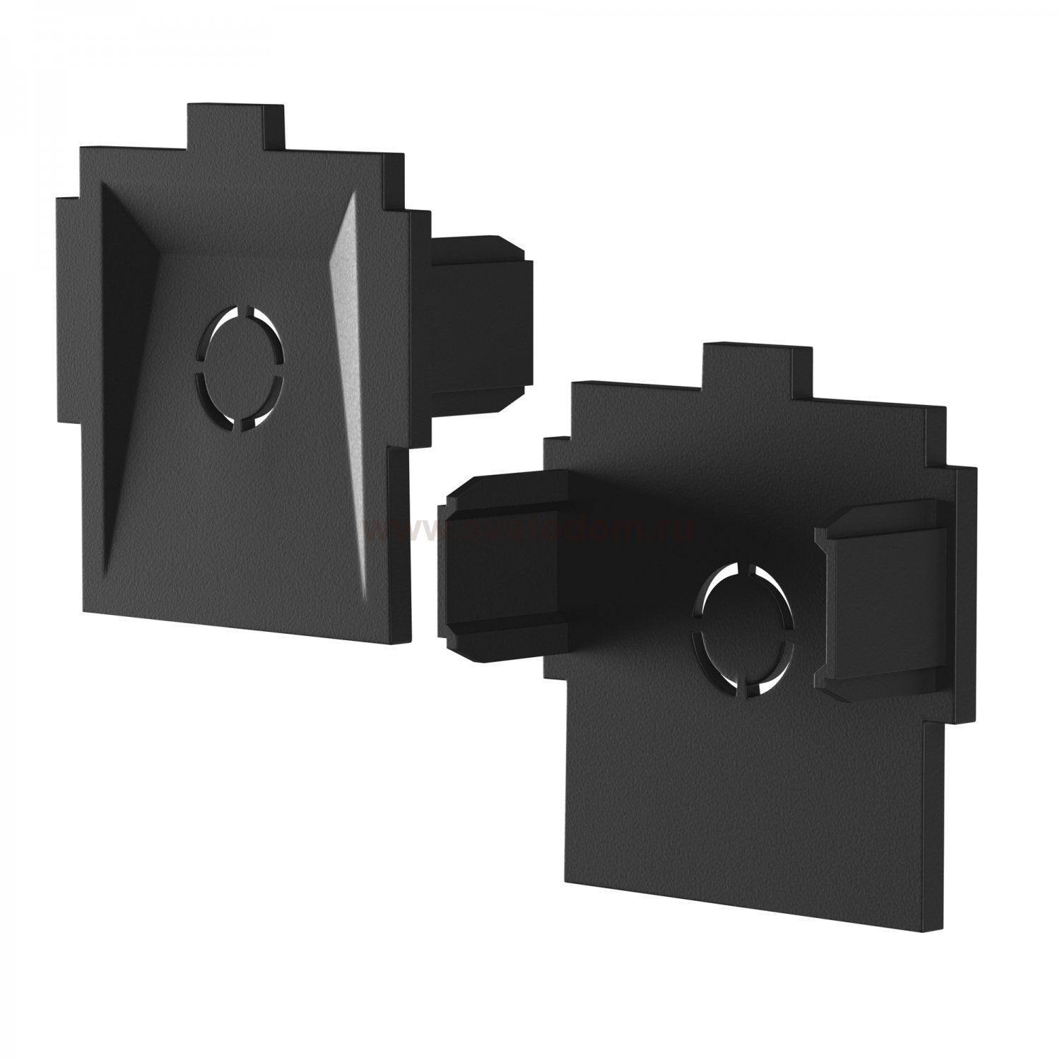 Комплектующие для встраиваемой трековой системы Maytoni TRA084EC-12B Accessories for tracks Radity