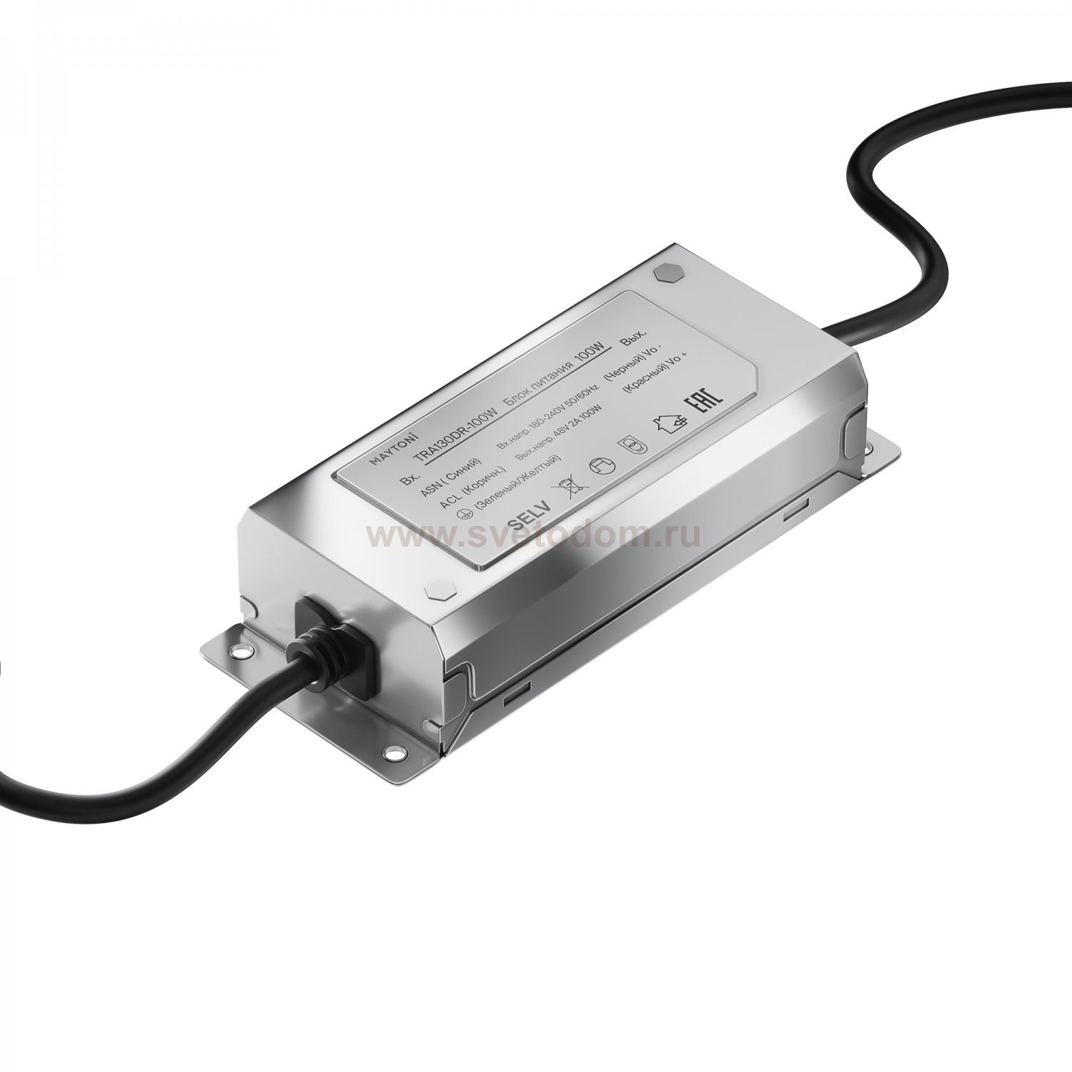 Комплектующие для текстильной подвесной системы Maytoni TRA130DR-100W Power Supply Parity