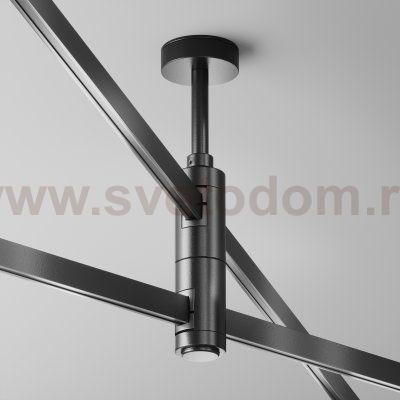 Комплектующие для трековой системы Maytoni TRA156C-D1-B Accessories for tracks Flarity