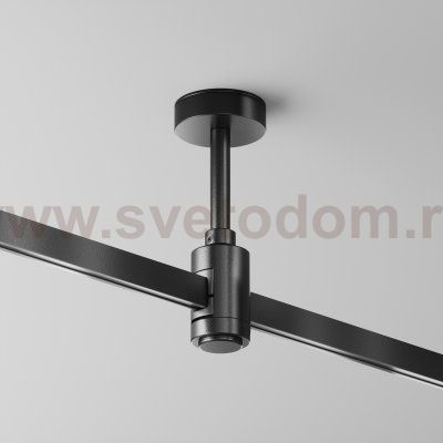 Комплектующие для трековой системы Maytoni TRA156C-S1-B Accessories for tracks Flarity
