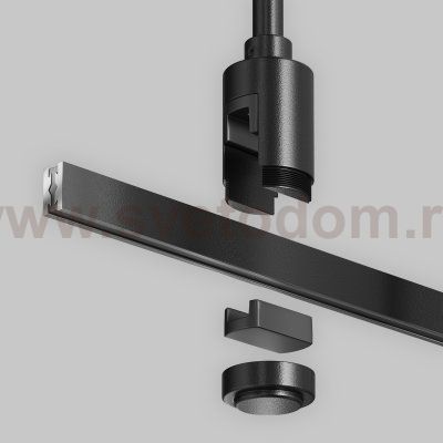 Комплектующие для трековой системы Maytoni TRA158C-B1-B Accessories for tracks Flarity