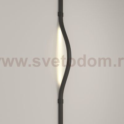 Комплектующие для трековой системы Maytoni TRA160H-B Accessories for tracks Elasity