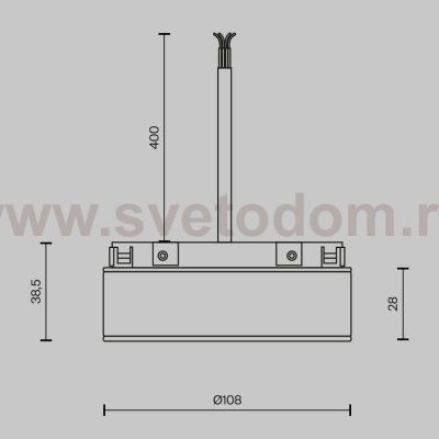 Источник напряжения Technical TRA172DR-100W-DD-B