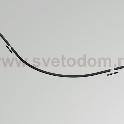 Комплектующие для накладной трековой системы Maytoni TRA184-R900-11B Accessories for tracks Levity