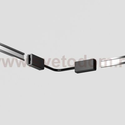 Комплектующие для трековой системы Maytoni TRA200CPC-11B-10 Accessories for tracks Flexity