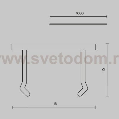 Комплектующие для трековой системы Technical TRA239DC-1B