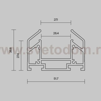 Профиль Technical TRAM034MP-212S