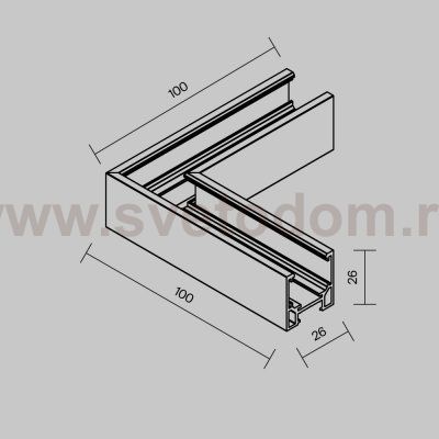 Комплектующие для трековой системы Technical TRAMN034CL-41W