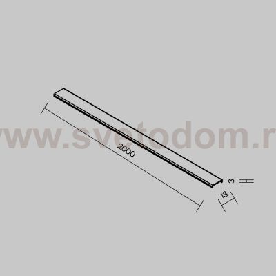 Комплектующие для трековой системы Technical TRAMN034DC-2W