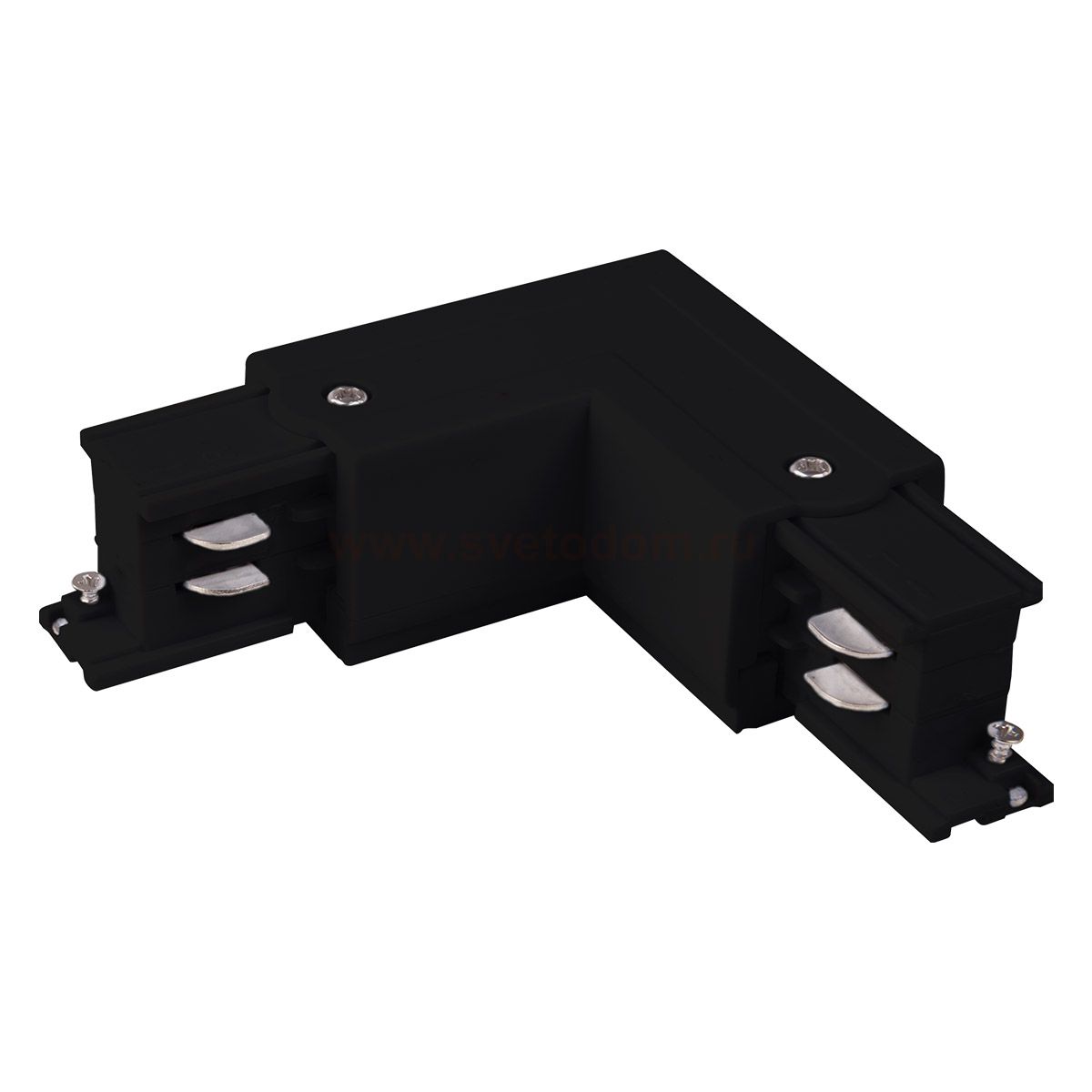 Коннектор угловой для трехфазного шинопровода черный TRC-1-3-L-BK Elektrostandard