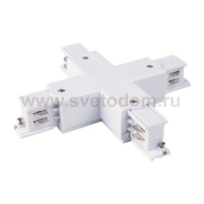 Коннектор X-образный для трехфазного шинопровода белый TRC-1-3-X-WH Elektrostandard