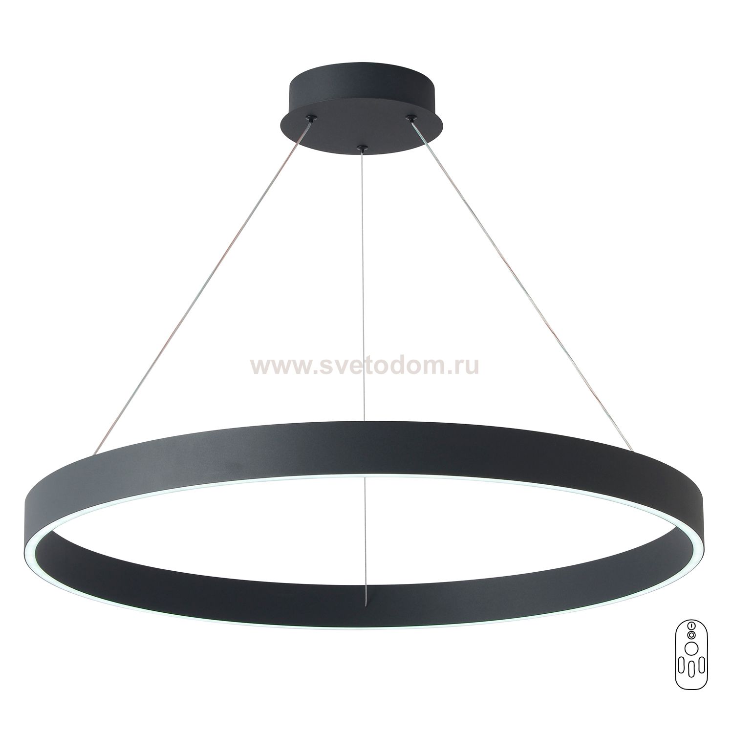 Люстра Crystal Lux TRON SP70W LED BLACK