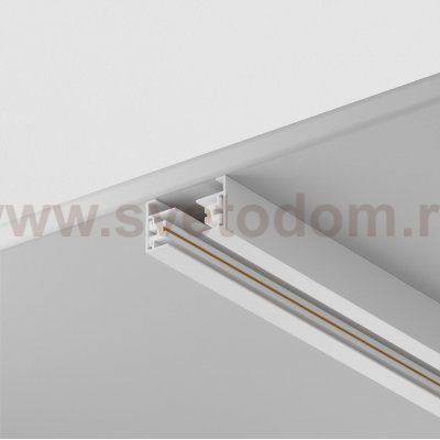 Трек шинопровода белый 1м Maytoni TRX001-111W