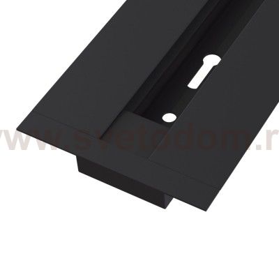 Трек шинопровода встраиваемый черный Maytoni TRX004-112B