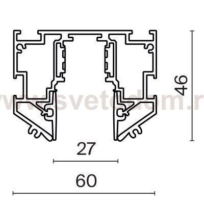 Шинопровод Technical TRX034-SCH-423B