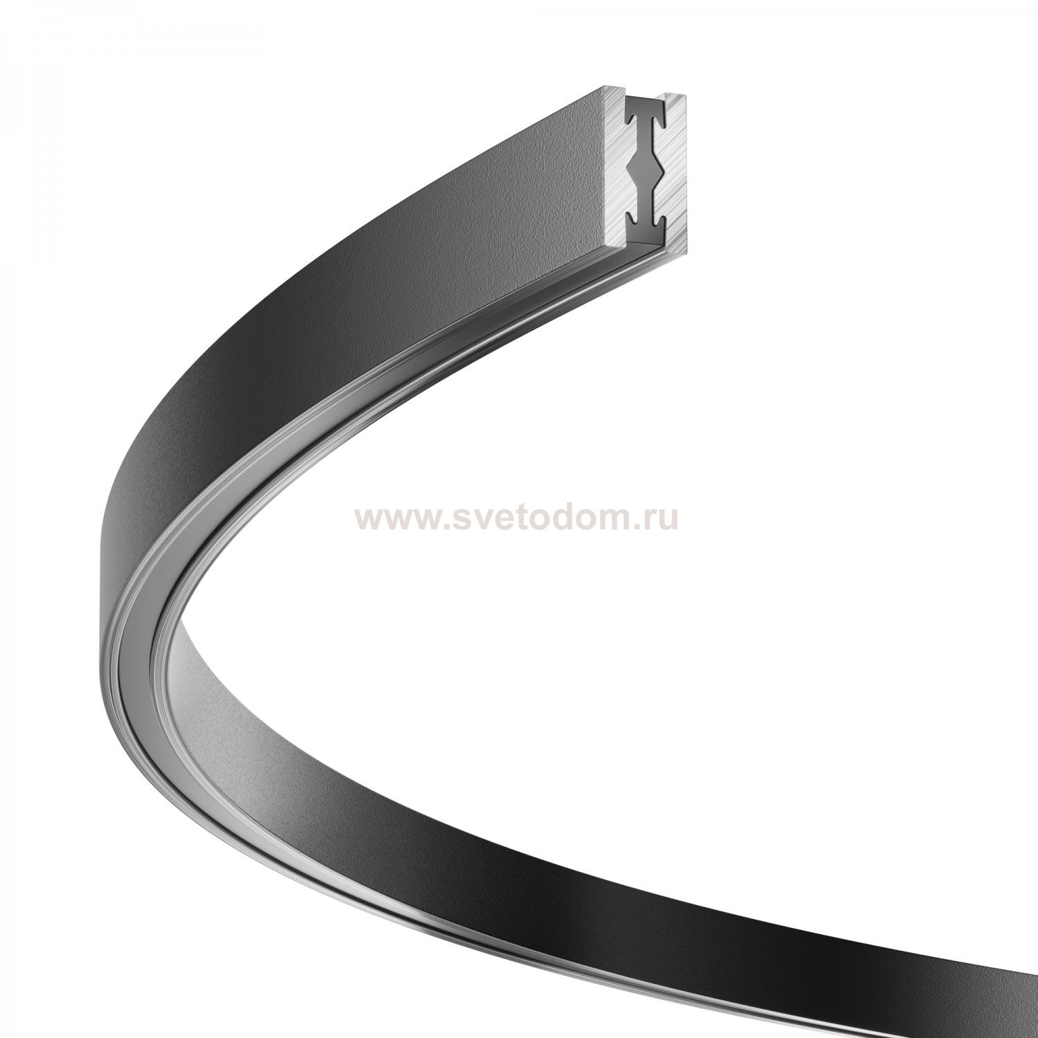 Шинопровод накладной/подвесной Maytoni TRX154-2SR-D1200-B Busbar trunkings Flarity