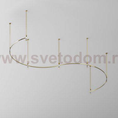 Шинопровод накладной/подвесной Maytoni TRX154-2SR-D1800-BS Busbar trunkings Flarity