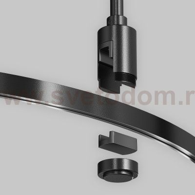 Шинопровод накладной/подвесной Maytoni TRX154-2SR-D1800-B Busbar trunkings Flarity