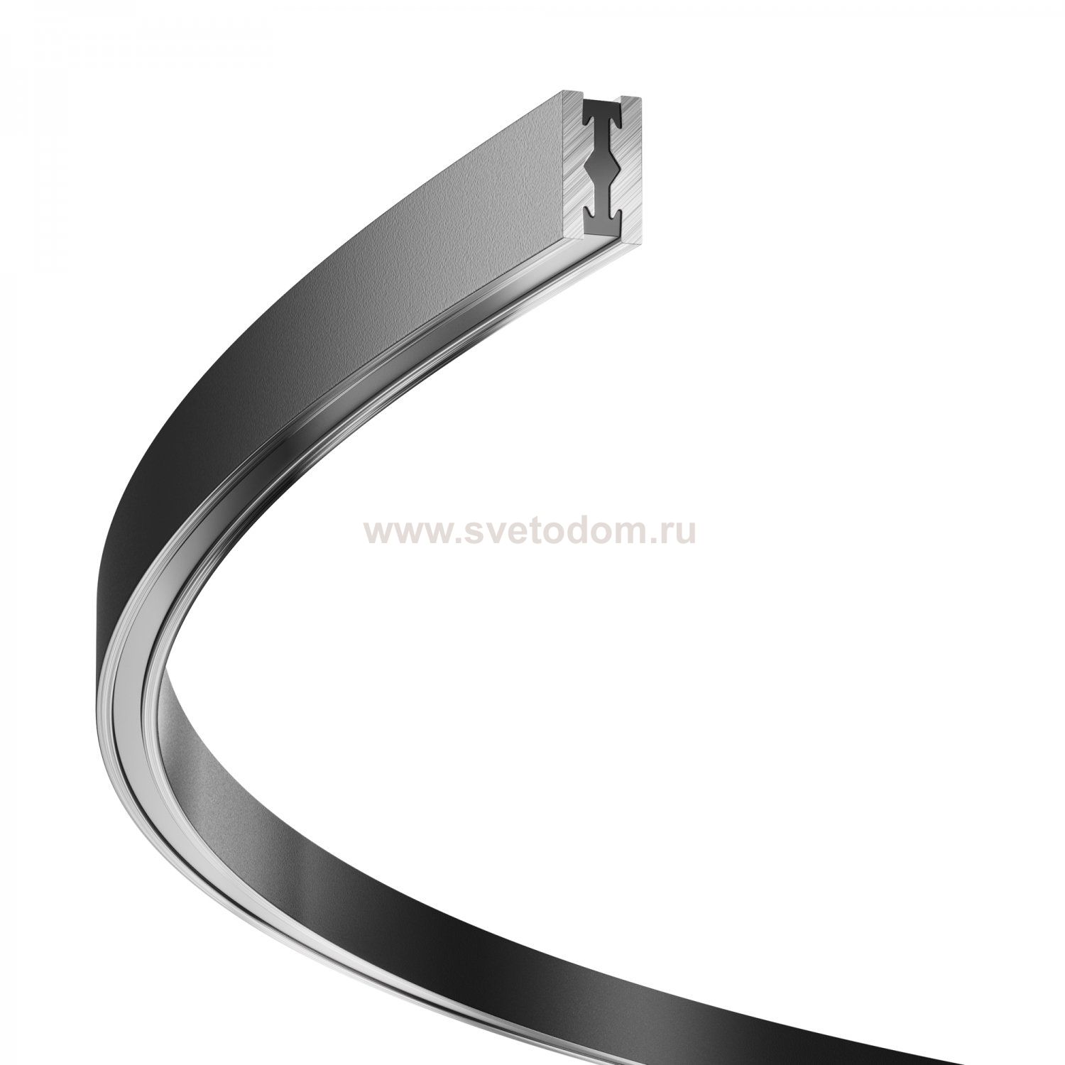 Шинопровод накладной/подвесной Maytoni TRX154-2SR-D1800-B Busbar trunkings Flarity