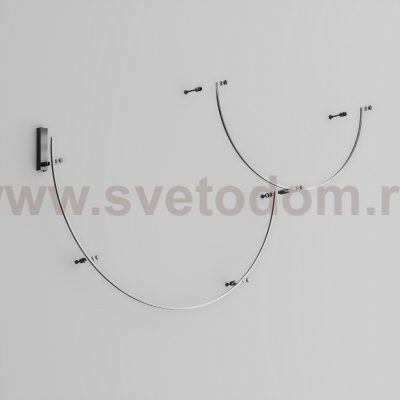 Шинопровод накладной/подвесной Maytoni TRX154-2SR-D1800-B Busbar trunkings Flarity