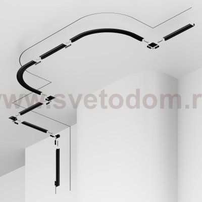 Шинопровод встраиваемый Maytoni TRX184-122B Busbar trunkings Levity